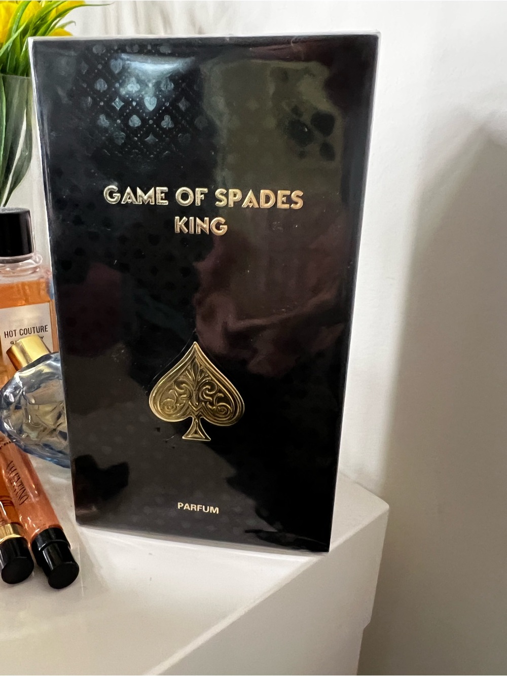 Milano Game of Spades King - Black & Gold Packaging
